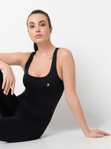 ElevateForm Black Bodysuit