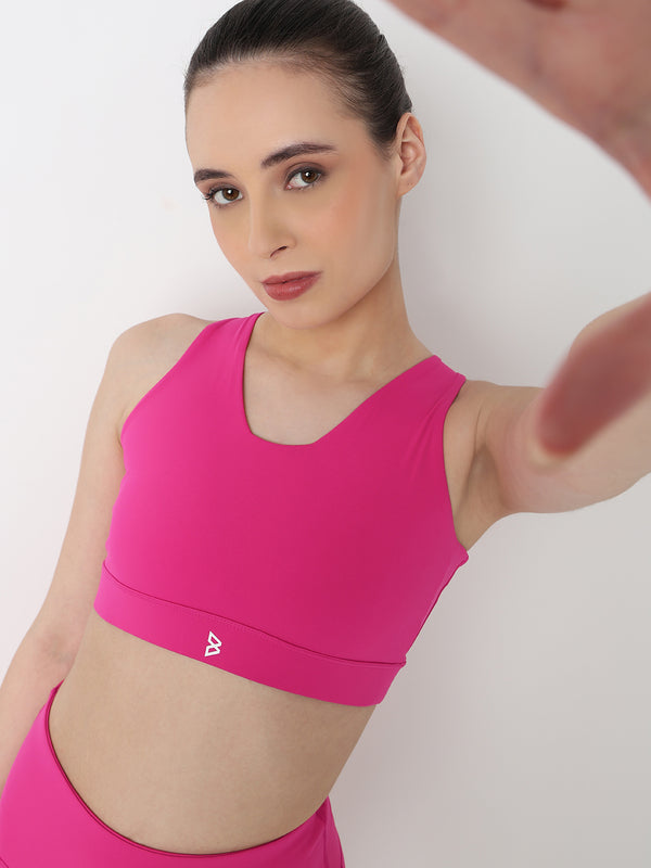 You Got Served Pink Sports Bra