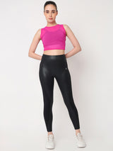 Hot Pink Tie-up Tank