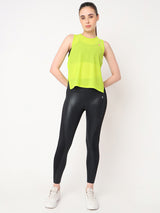 Neon Overlapping Mesh Tank