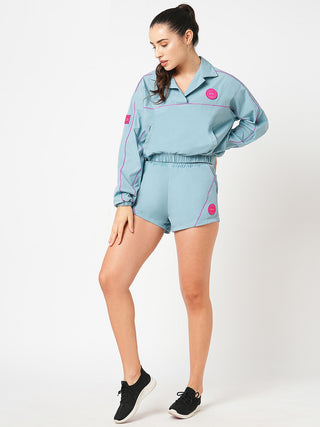 Too Blessed Jacket Set