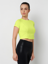 GlowForm Neon Crop Tee