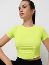 GlowForm Neon Crop Tee