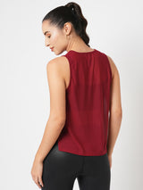 Aurora Red Overlapping Tank BODD ACTIVE