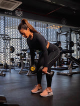 Black And Mint Endurance High Waist Leggings BODD ACTIVE