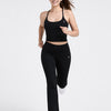 Noir Buttersoft Contour Flared Pants