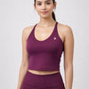 Plum Buttersoft Contour Crop Top
