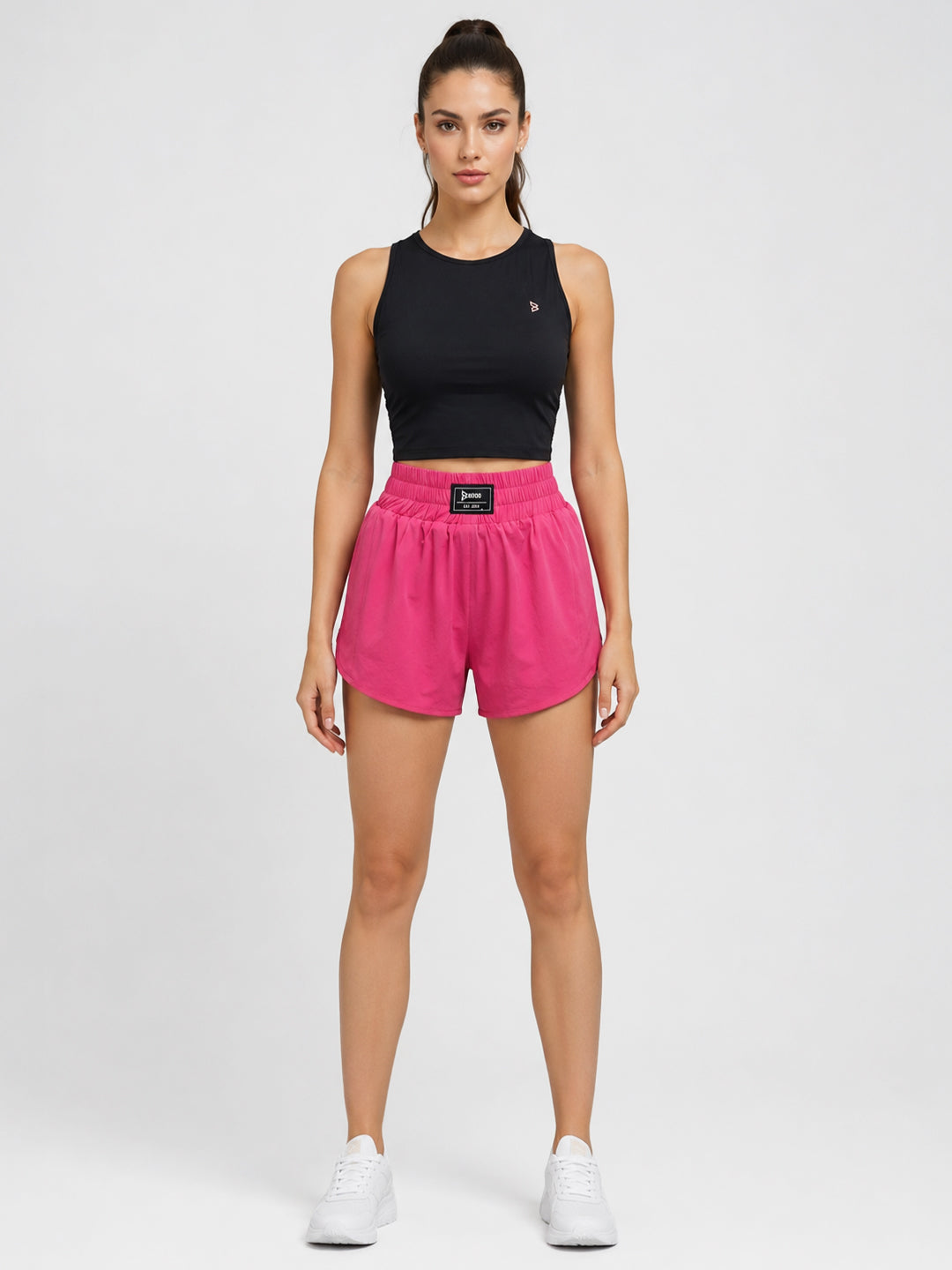 Berry Pink Drift Running Shorts