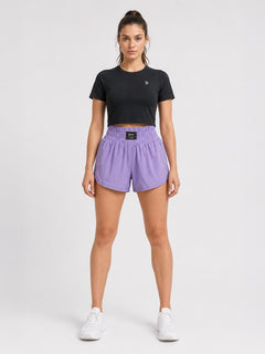 Being Pretty Lavender Running Shorts
