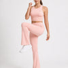 Peach Buttersoft Contour Flared Pants
