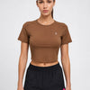 Toffee Velocity Crop Top