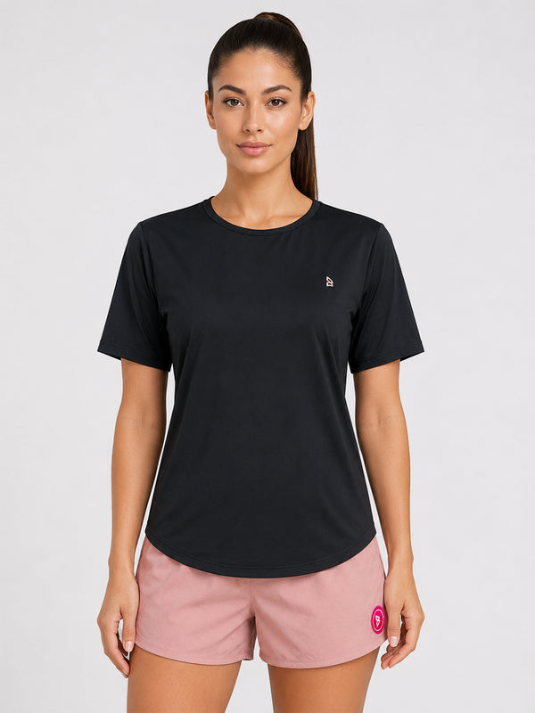 Functional Eclipse Black Tee