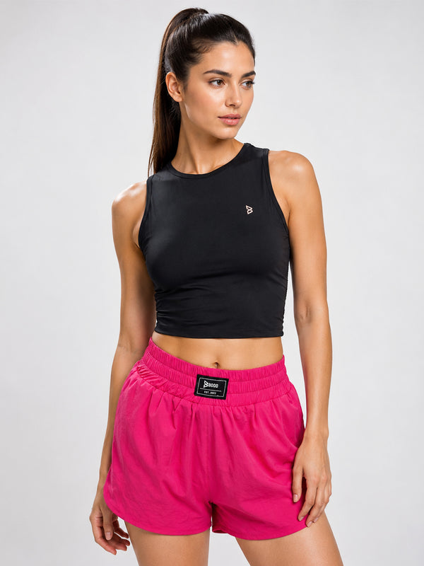 Eclipse Black Rouched Top