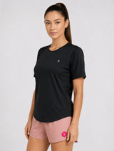 Functional Eclipse Black Tee