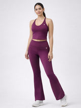 Plum Buttersoft Contour Crop Top