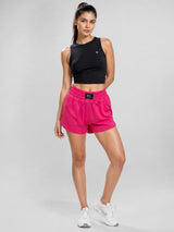 Eclipse Black Rouched Top
