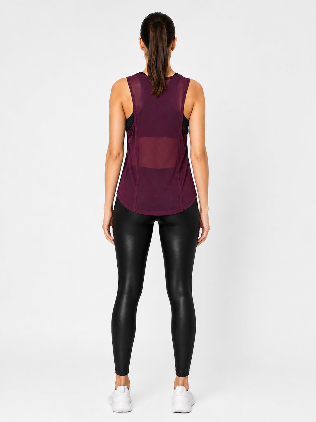 Wine Velocity Mesh Tank