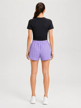 Eclipse Black Velocity Crop Top