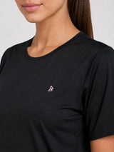 Functional Eclipse Black Tee