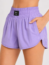 Being Pretty Lavender Running Shorts