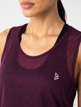 Wine Velocity Mesh Tank