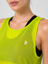 Neon Velocity Mesh Tank