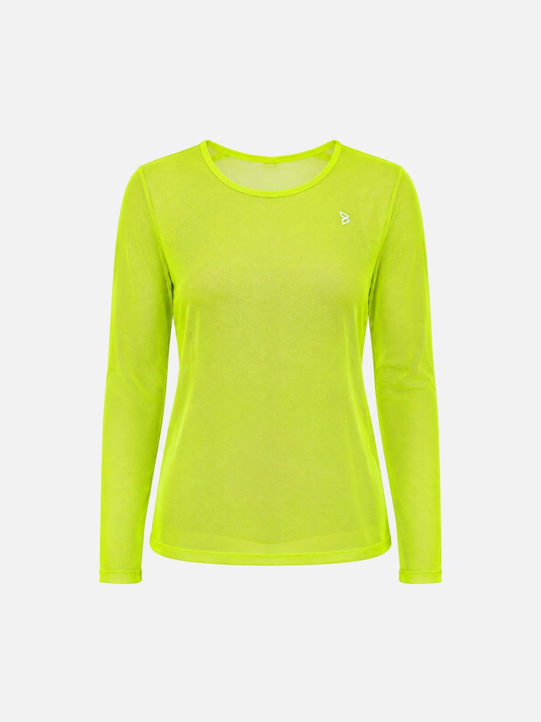 Neon Mesh Long Sleeve Tee
