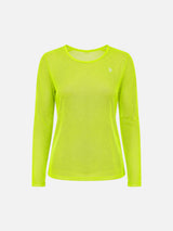 Neon Mesh Long Sleeve Tee