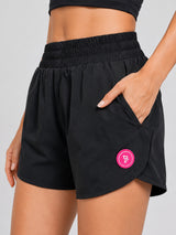 Eclipse Black Drift Running Shorts