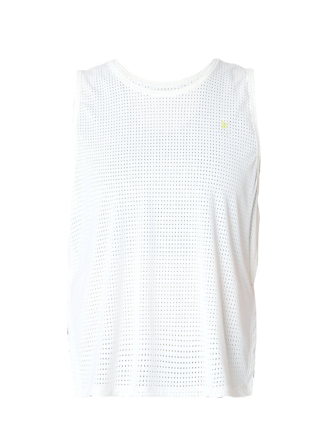 White Open Back Tank