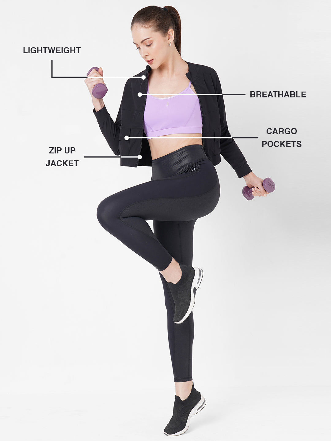 All Black Effortless Jacket BODD ACTIVE