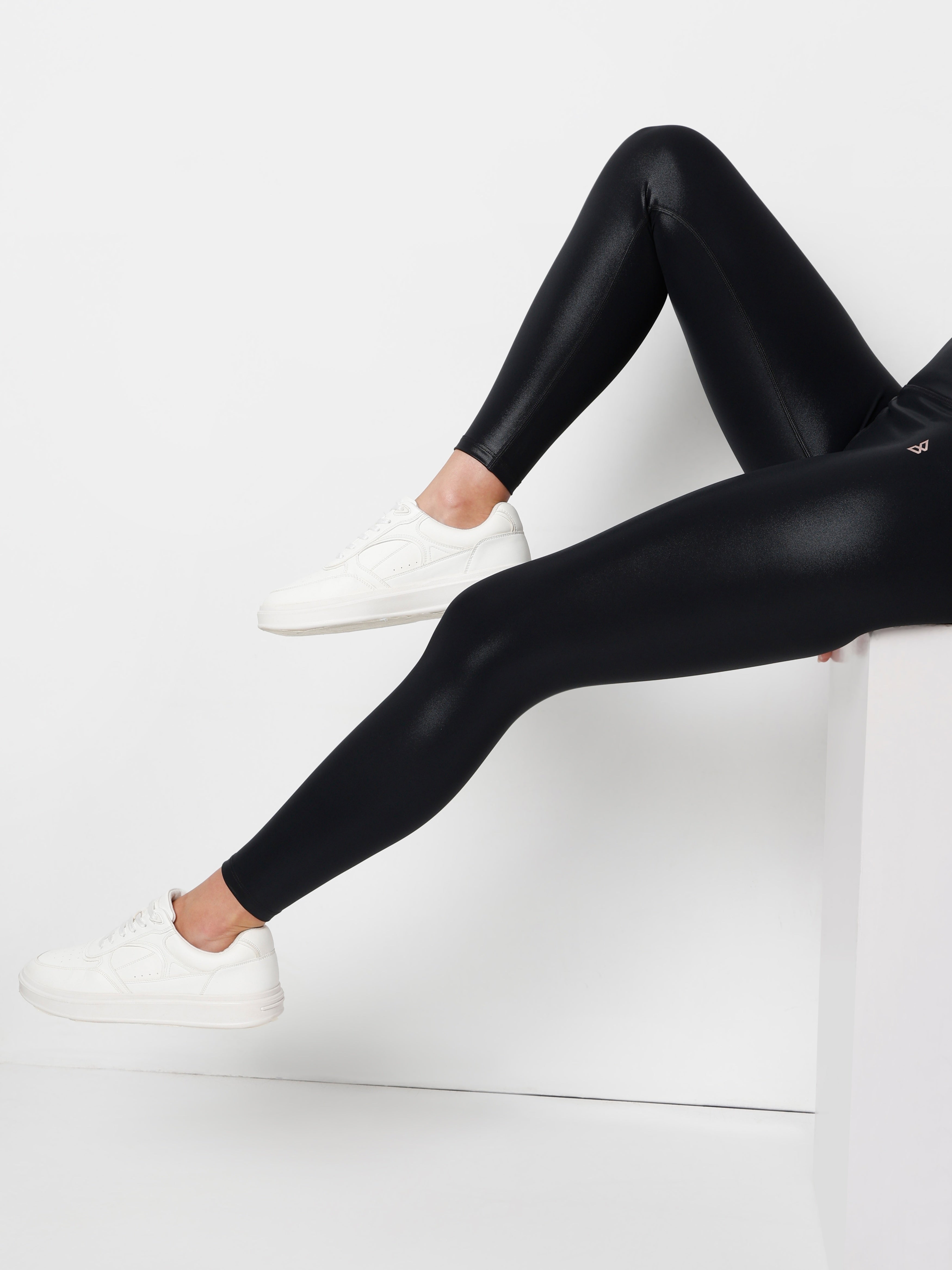 PowerGloss Black Leggings