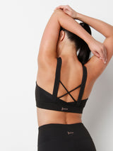 LunaMotion Black Cross Back Set