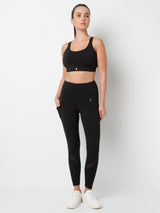 LunaMotion Black Cross Back Set