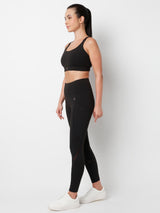 LunaMotion Black Cross Back Set