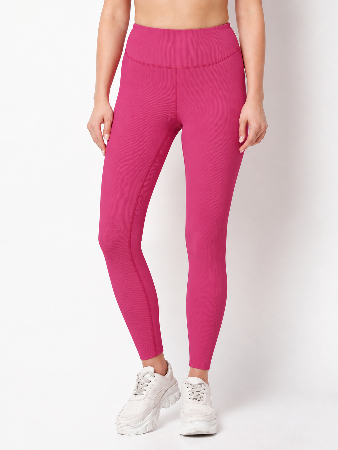 PilatesPro PinkRib Leggings