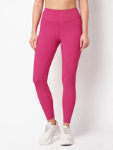 PilatesPro PinkRib Leggings