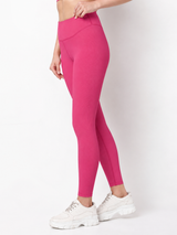 PilatesPro PinkRib Leggings
