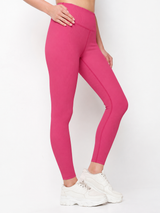 PilatesPro PinkRib Leggings