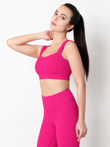 PilatesPro PinkRib Sports Bra