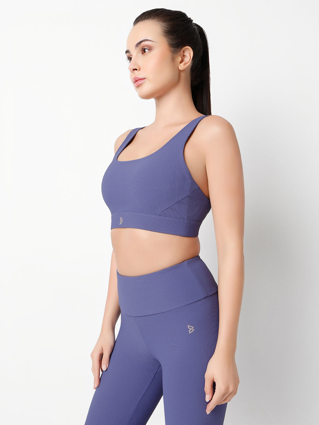 OceanRib Blue Sports Bra