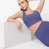 OceanRib Blue Sports Bra