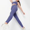 OceanRib Blue Leggings
