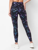 Celestial Marble Metallic Leggings