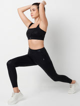 Eclipse Marble Gloss Sports Bra