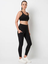 LunaMotion Black Cross Back Set