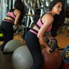 Punch Pink Snakeskin High Rise Leggings
