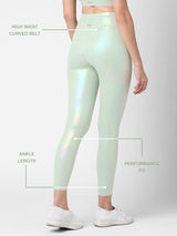 Minty Mint Holo Leggings BODD ACTIVE