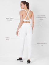 Pearl White Ribbed Set BODD ACTIVE