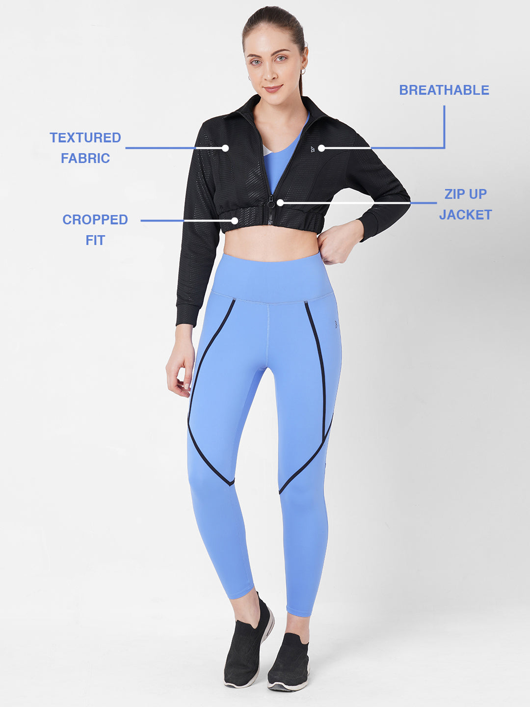 Endurance Cropped Jacket BODD ACTIVE